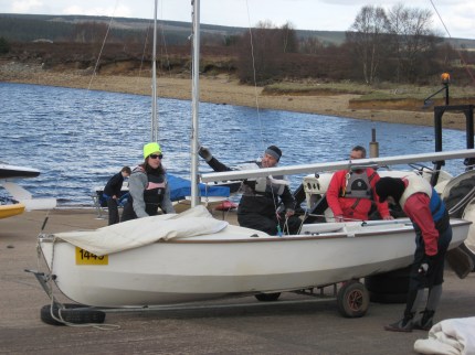 And then you just trip over the mainsheet... And then you just trip over the mainsheet...