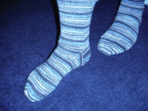 Don't you just love self-striping yarn?